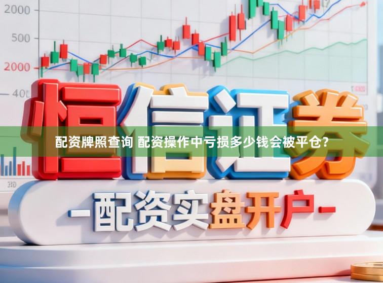配资牌照查询 配资操作中亏损多少钱会被平仓？